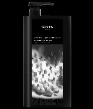 Шампунь для кудрявых/вьющихся волос (1000 мл) HAIR SEKTA