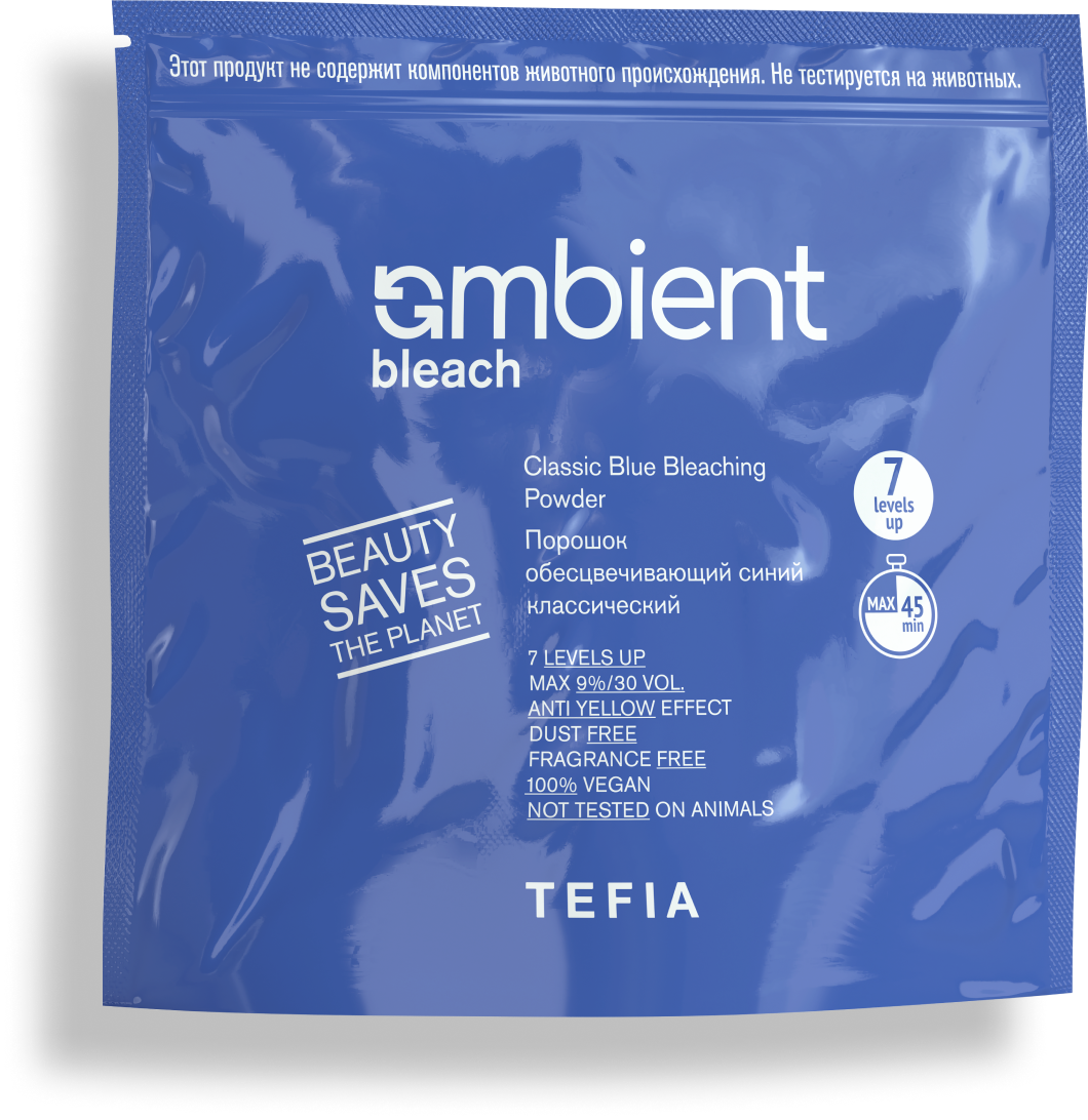 TF Ambient Bleach Обесцвечивающий порошок синий, классический 500гр