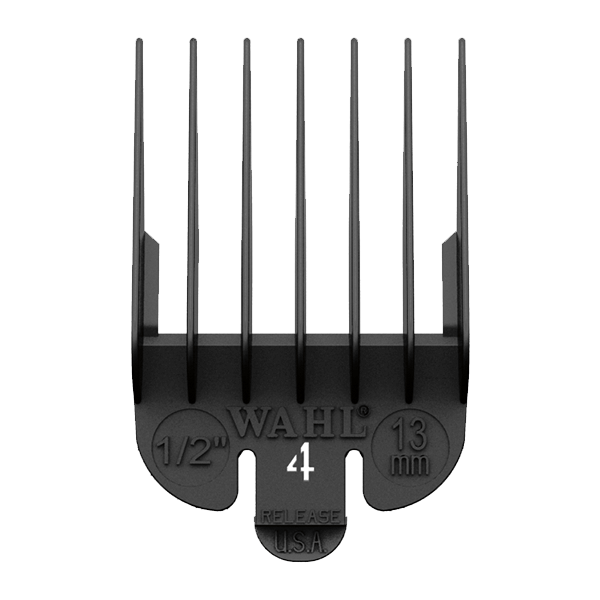 Wahl Attachment comb #4 (13 mm) black/ пластиковая насадка #4 (13 мм)