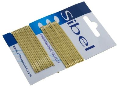 Невидимки  белые. 50мм 24шт  SIBEL