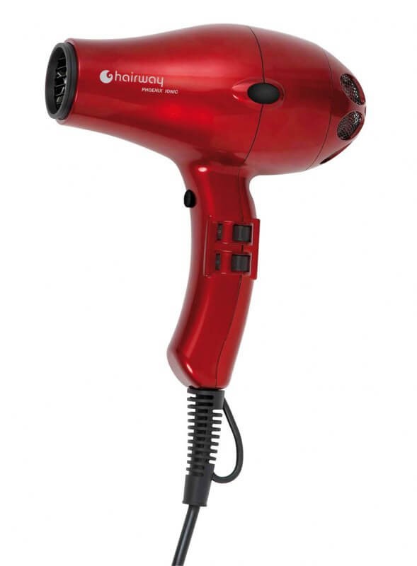 Фен Hairway Phoenix Ionic Compact красный 1800-2000W 