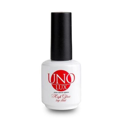 Uno Lux, Верхнее покрытие High Gloss Top Coat,15 мл.