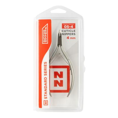 Nippon Nippers. Кусачки для кутикулы «Standard». Лезвие 4 мм. Двойная пружина. Ручная заточка.