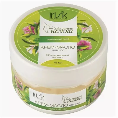 Крем-масло для ног IRISK Зеленый чай, 75мл