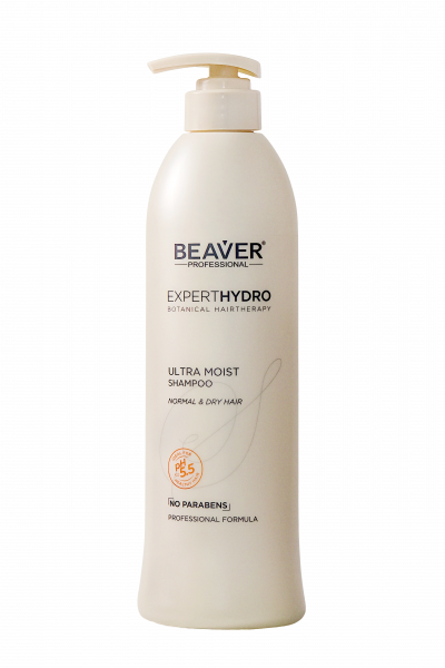 BEAVER, Ультра увлажняющий шампунь для сухих и поврежденных волос, 318 мл.