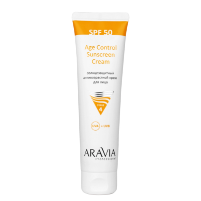 Солнцезащитный анти-возрастной крем для лица Age Control Sunscreen Cream SPF 50, 100 мл