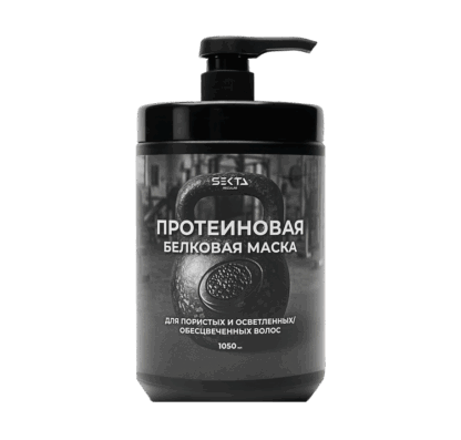Протеиновая белковая маска для пористых и осветленных/обесцвеченных волос (1000 мл)