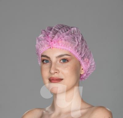 Шапочка Шарлотка розовая 50шт/упк Чистовье