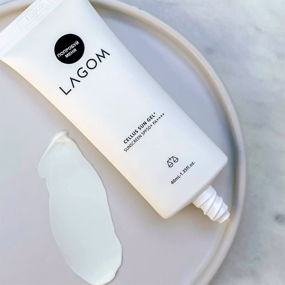 Lagom Легкий увлажняющий солнцезащитный крем-гель Cellus Sun Gel Plus SPF50+ PA+++, 40мл