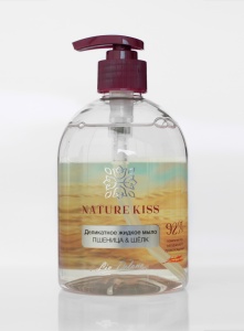 LIFE NATURE KISS МЫЛО Деликатное жидкое ПШЕНИЦА & ШЁЛК, 480мл