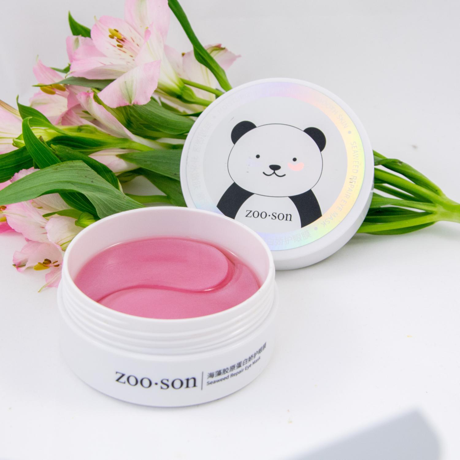 Zoo Son Гидрогелевые патчи с коллагеном и экстрактом морских водорослей, 60шт