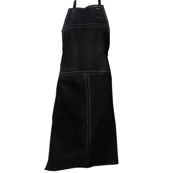 Фартук со спинкой чёрный