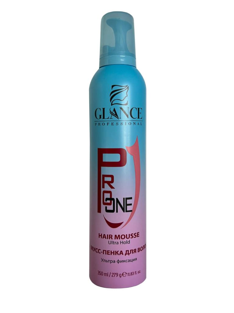 Glance Professional Мусс-Пенка для волос PRO ONE Ультра фиксация 350 мл
