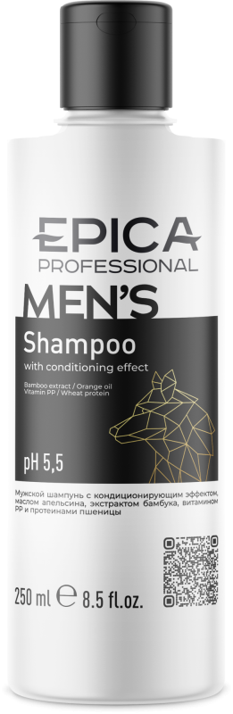 EPICA Professional Men's Мужской шампунь,  250 мл.
