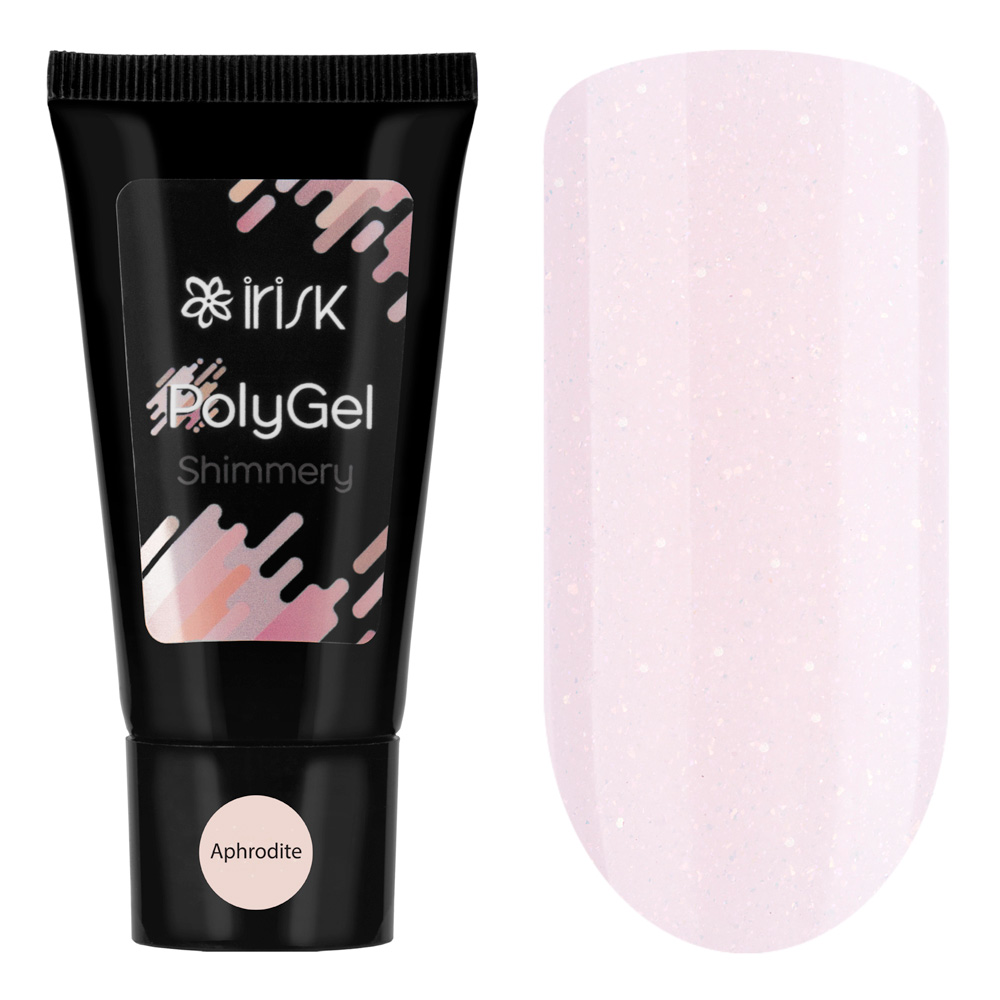 Полигель IRISK Shimmery PolyGel, 30гр (в тубе) NEW (03 Aphrodite)