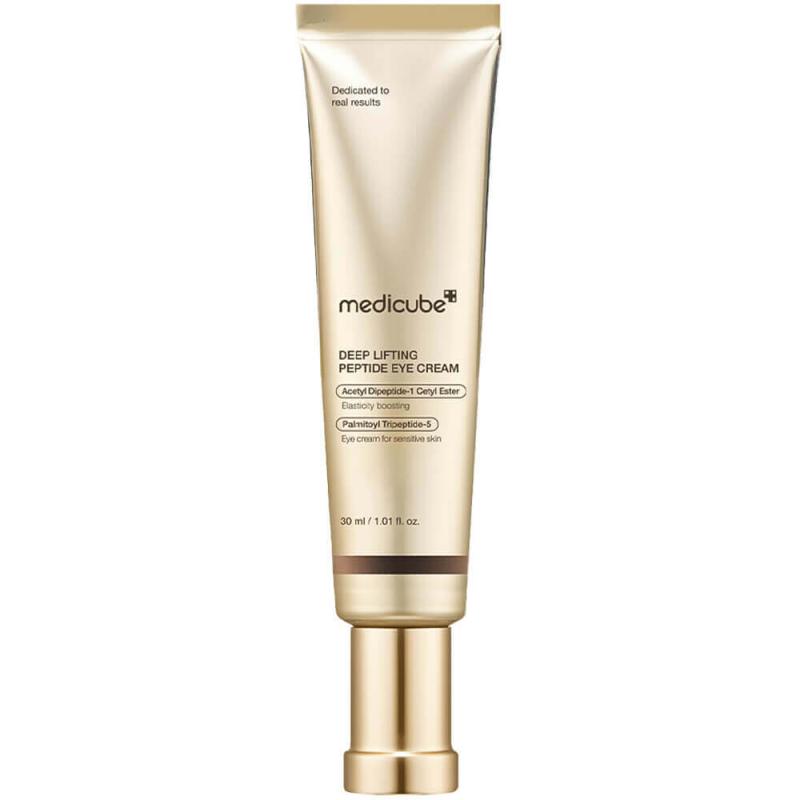 MEDICUBE Крем-лифтинг вокруг глаз с комплексом пептидов Deep Lifting Peptide Eye Cream, 30 мл