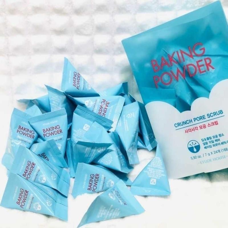 Etude House Скраб для лица с содой в пирамидках - Baking powder crunch pore scrub, 24шт