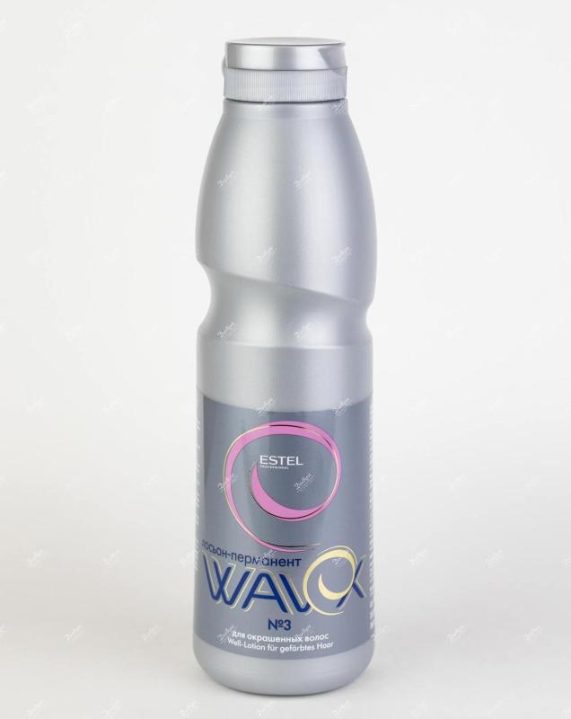 Лосьон-перманент №3 для окрашенных волос WAVEX, 500 мл 