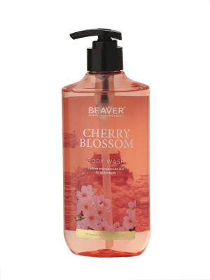 BEAVER, Гель для душа с экстрактом цветка Вишни, 400 мл.