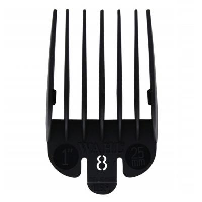 Wahl Attachment comb , #8 (25 mm) black/ пластиковая насадка #8 (25 мм)