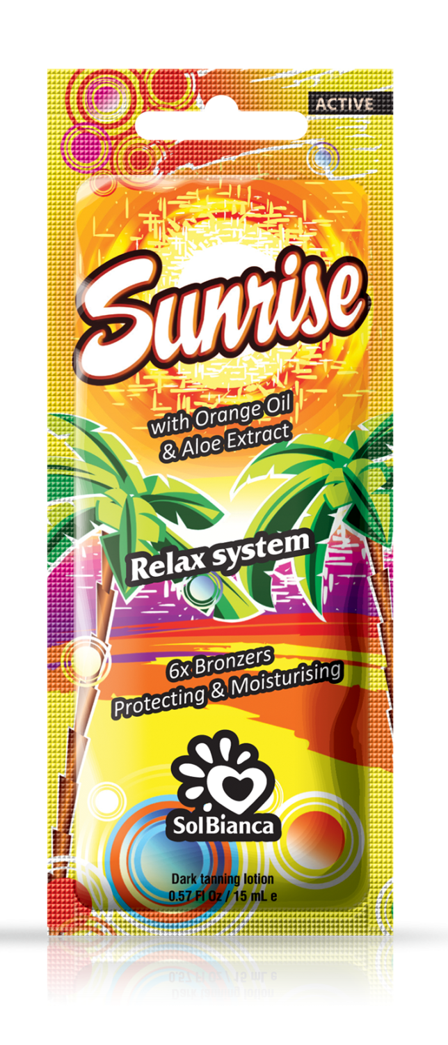 Крем Sunrise(6) с маслом апельсина, экстрактом алоэ и бронзаторами 15мл