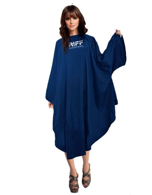 Пеньюар с рукавами "RIFF" размер 128x148cm, синий