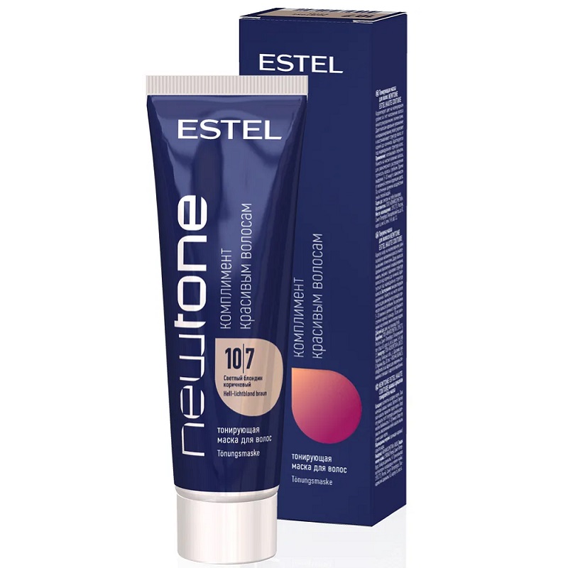 NEWTONE Тонирующая маска для волос 10/7 60мл