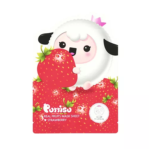 Маска для лица детская клубника, 18 мл