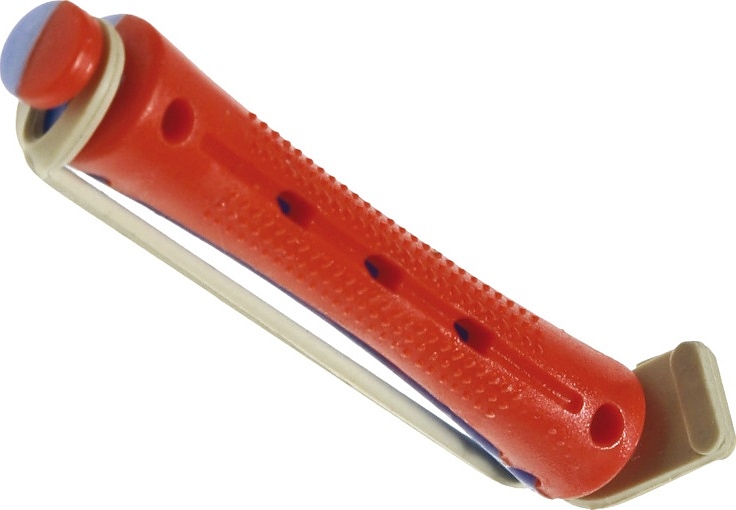 Коклюшки для химзавивки длинные красно-голубые d 11мм