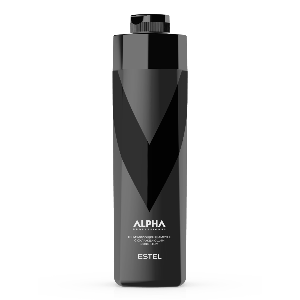 ALPHA PRO Тонизирующий шампунь для волос с охлаждающим эффектом, 1000 мл