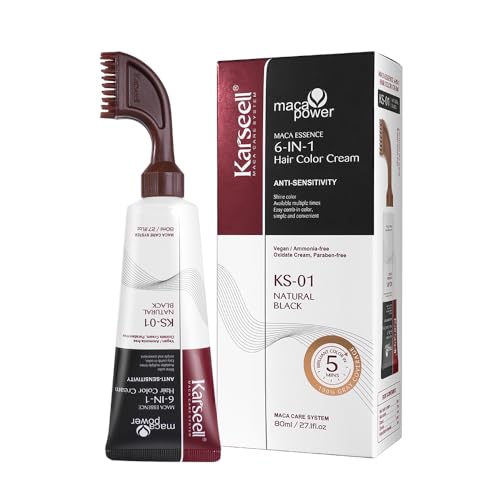 Karseell MACA ESSENCE 6 IN 1 color cream black. Черный
