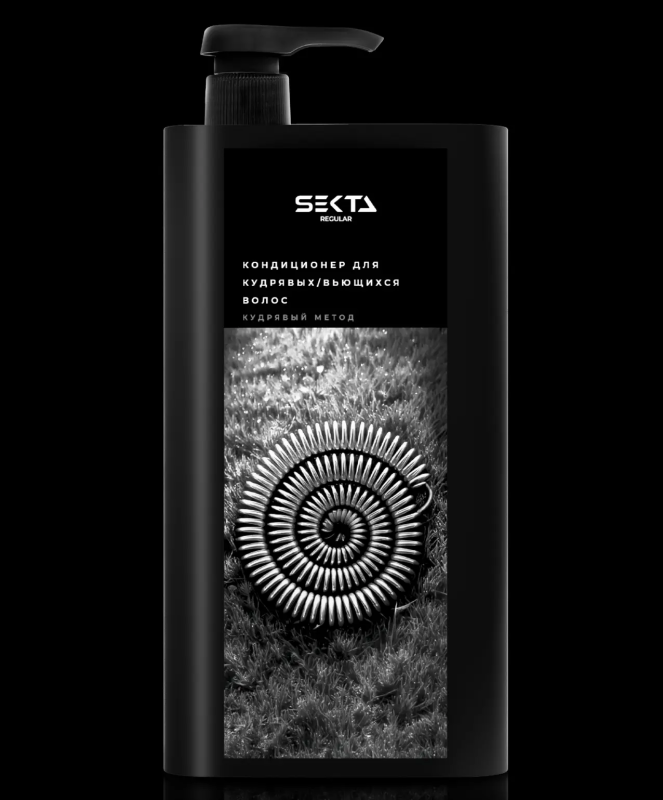 Кондиционер для кудрявых/вьющихся волос (1000 мл) HAIR SEKTA