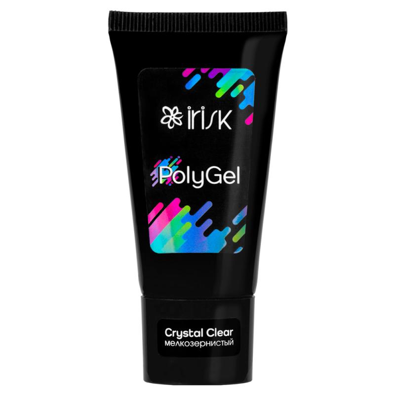 Полигель (20 CRYSTAL CLEAR (МЕЛКОЗЕРНИСТЫЙ))IRISK PolyGel, 30гр (в тубе)