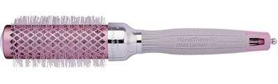 Термобрашинг керамический + ион Nano Thermic 34мм роз/сер