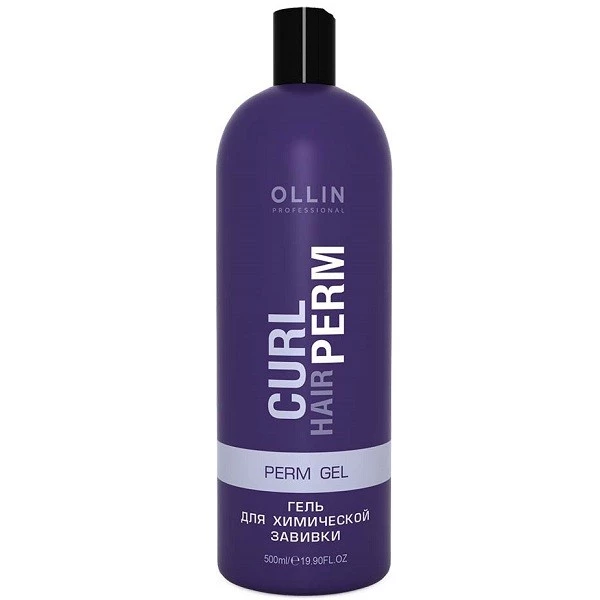 OLLIN CURL HAIR Гель для химической завивки 500мл/ Perm gel + Инструкция + Флакон-аппликатор
