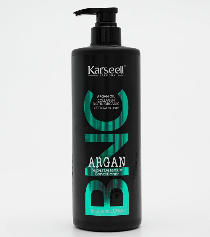 Karseell ARGAN Super Detangle Conditioner Кондиционер питание и блеск BNC 986ml