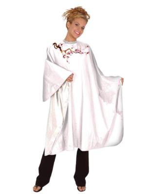 Пеньюар с вышивкой "RIFF" размер 128x148 cm, белый