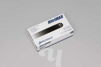 Перчатки нитриловые черные разм. XS 100шт(50пар)