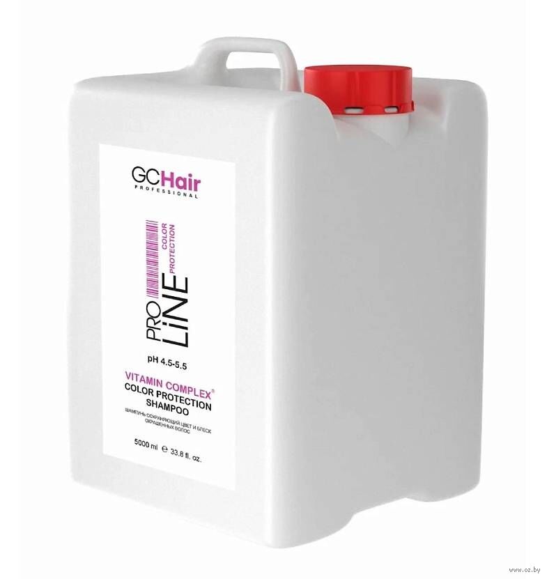 Шампунь Сохраняющий цвет и блеск окрашенных волос 5000 мл GC HAIR