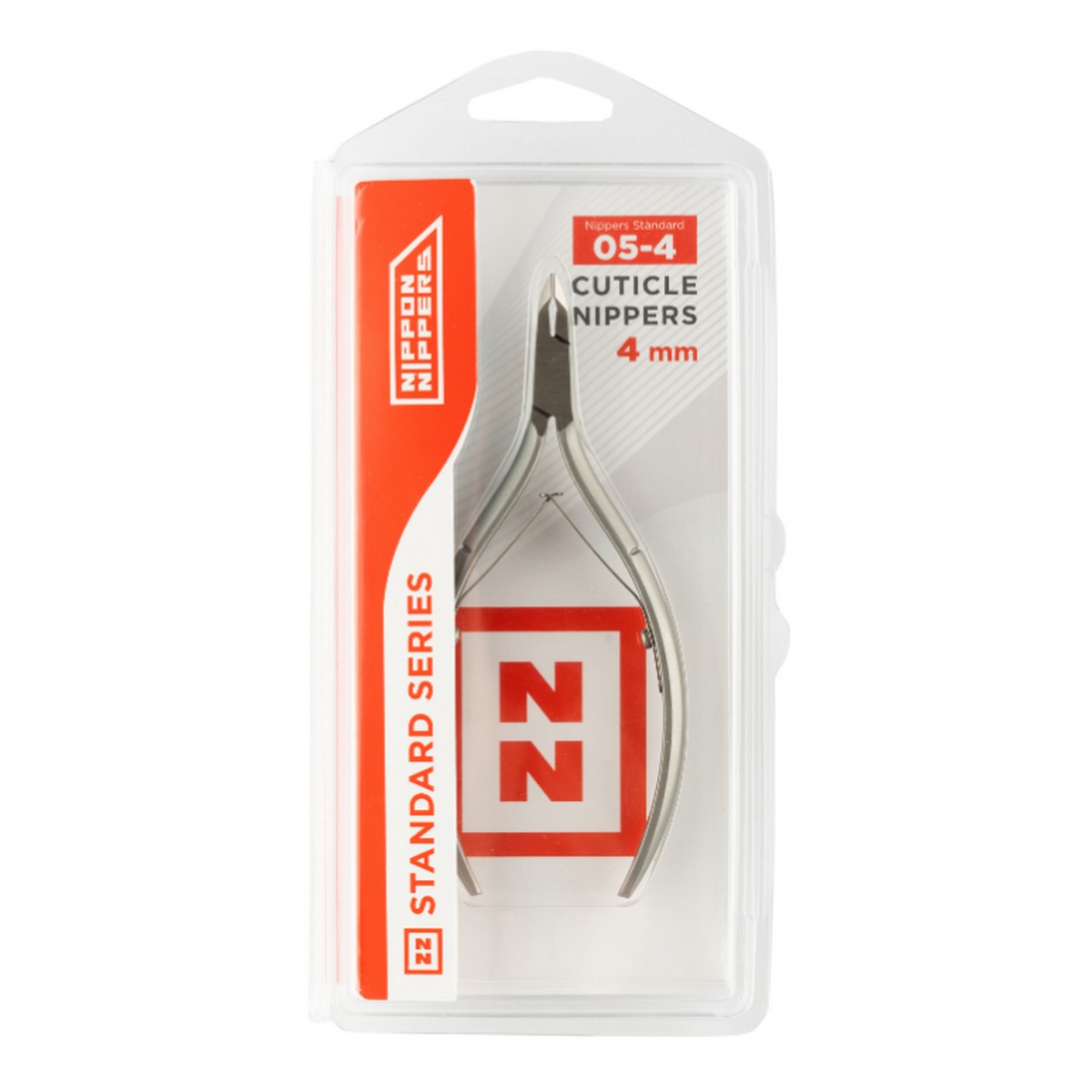 Nippon Nippers. Кусачки для кутикулы «Standard». Лезвие 4 мм. Двойная пружина. Ручная заточка.
