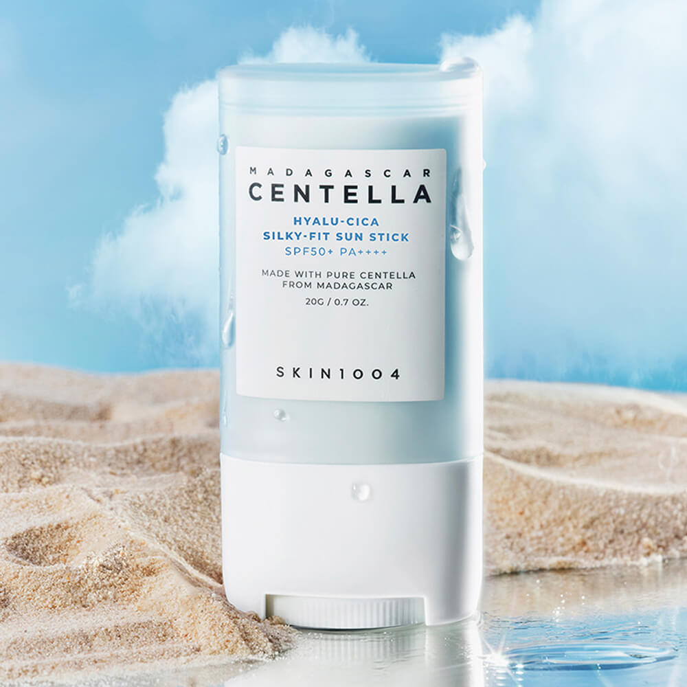 SKIN1004 Солнцезащитный стик для лица увлажняющий Hyalu-Cica Silky-Fit Sun Stick SPF50+PA++++, 20гр