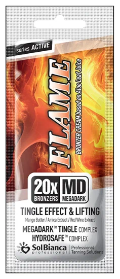 Крем Flame с нектаром манго, бронзаторами и Tingle эффектом 125мл