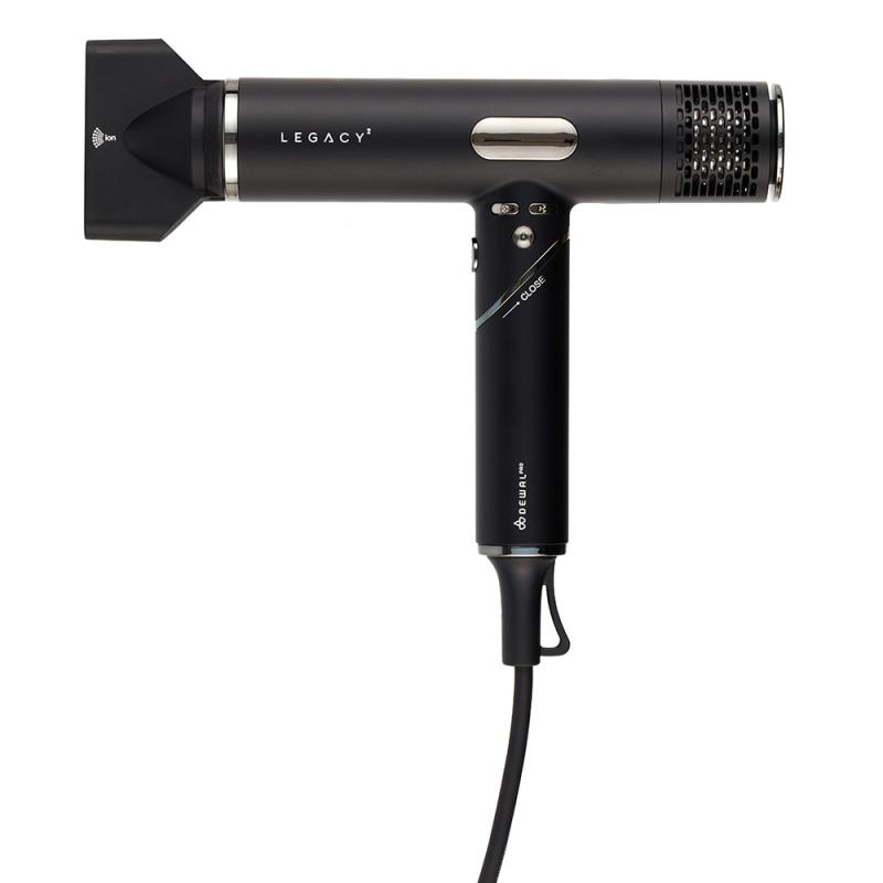 Фен DEWAL PRO LEGACY2, складной, 1600W, бесщеточный мотор,ионизация, 4 насадки + диффузор, провод 3м