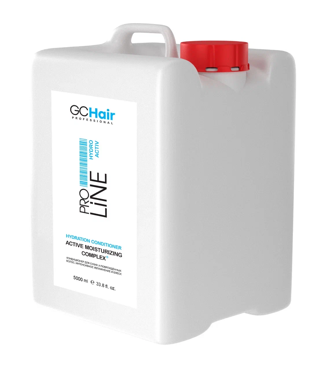 Кондиционер для сухих и поврежденных волос. Интенсивное увлажнение 5000 мл GC HAIR