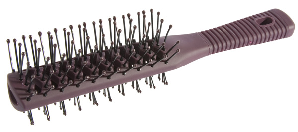 Щётка туннельная фиолетовая с резин. ручкой							