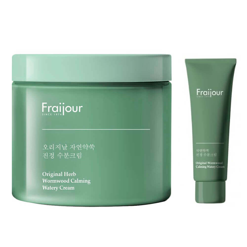 Крем для лица РАСТИТЕЛЬНЫЕ ЭКСТРАКТЫ Original Herb Wormwood Calming Watery Cream, 10 мл