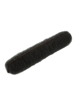 ПОДКЛАДКА ДЛЯ ВОЛОС ЧЕРНАЯ С ФИКСАЦИЕЙ НА РЕЗИНКЕ, 18 СМ