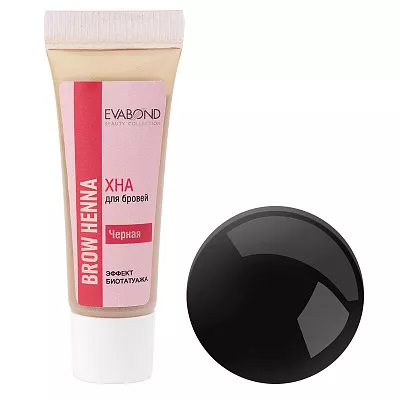 Хна для биотатуажа бровей Eva Bond Beauty Collection,4 гр NEW (01 Черная)