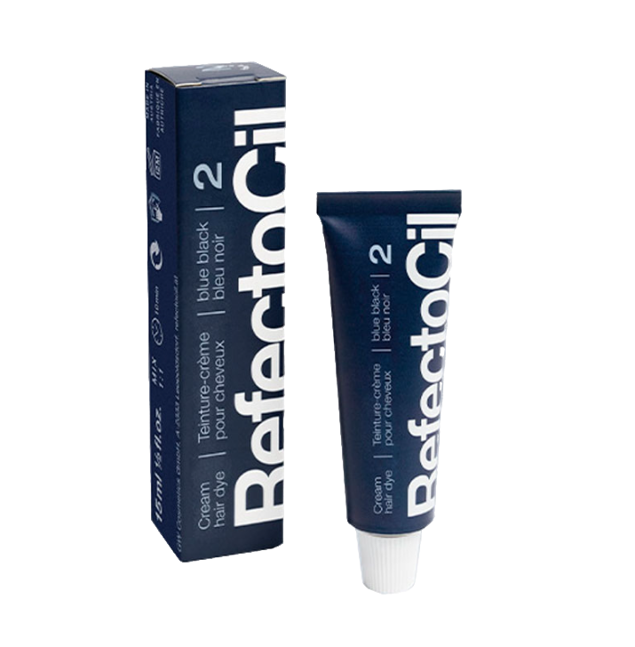 Краска для бровей и ресниц RefectoCil иссинечерная 15мл. Австрия 