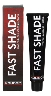 KONDOR «FAST SHADE» Краситель для волос и бороды, тон 4 - шатен 60мл